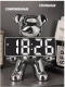 Миниатюра изображения товара Настольные часы Merry Bear Home Decor Violent Bear Серебро / 50006071