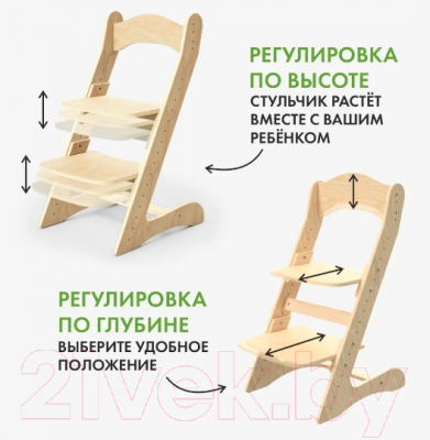 Парта+стул Движение-жизнь Ученик оптим (акрил)