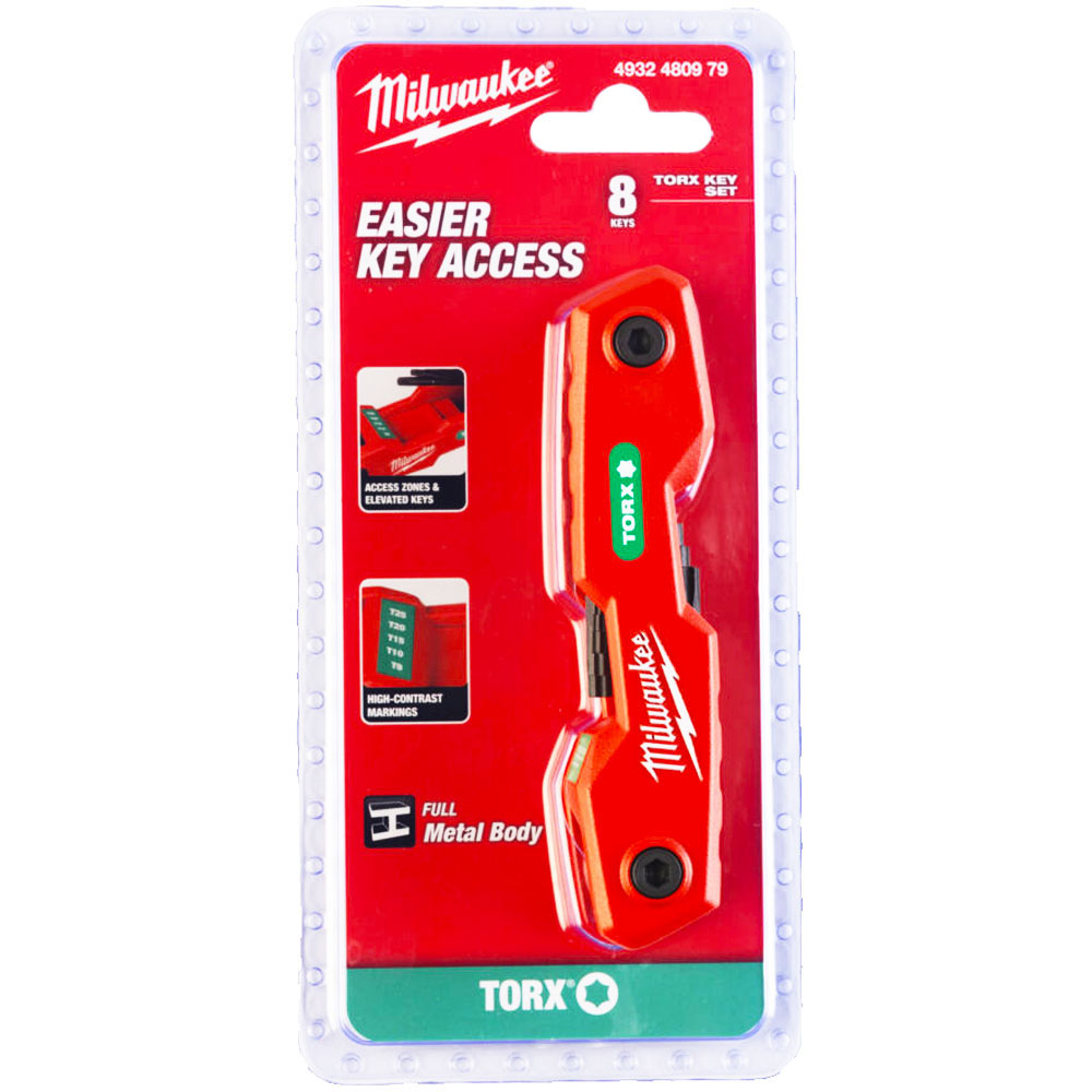 Набор ключей Milwaukee Torx T9-T40 / 4932480979