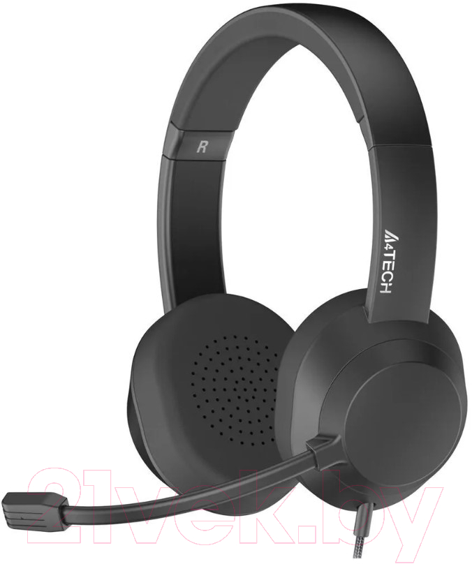 Наушники-гарнитура A4Tech Fstyler FH150U (черный) — фото 2