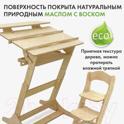 Парта+стул Движение-жизнь Хронос (масло)