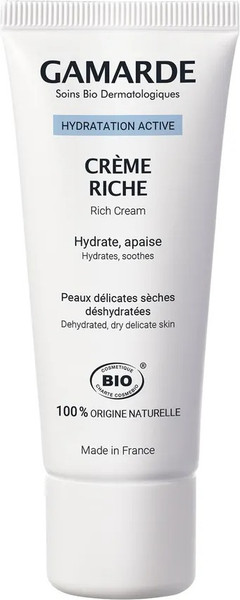 Изображение товара Крем для лица Gamarde Увлажняющий обогащенный (40мл)
