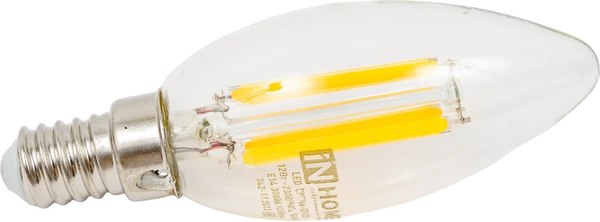 Лампа INhome LED-Свеча-Deco 12Вт 230В Е14 4000К 1350Лм / 4690612053677