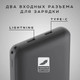 Миниатюра изображения товара Портативное зарядное устройство Olmio QM-06 5000mAh 20W / 044471 (серый)