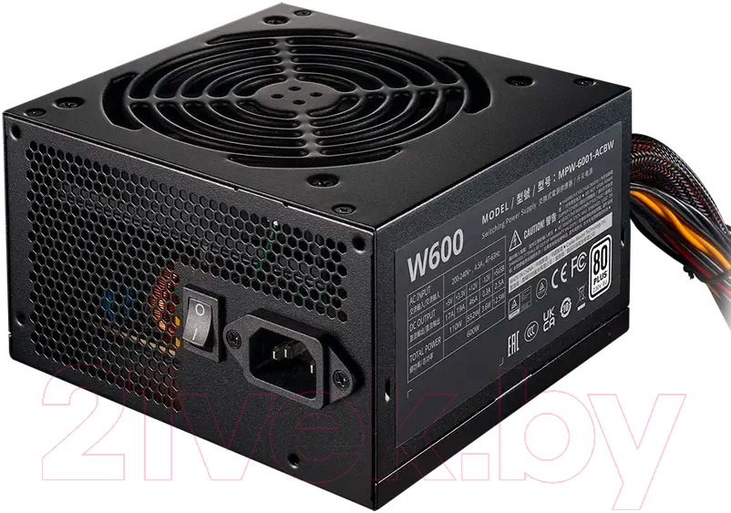 Блок питания для компьютера Cooler Master Elite NEX W600 600W (MPW-6001-ACBW-BEU)