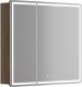 Шкаф с зеркалом для ванной Sancos Mirror MI90ECH (с LED подсветкой) - 