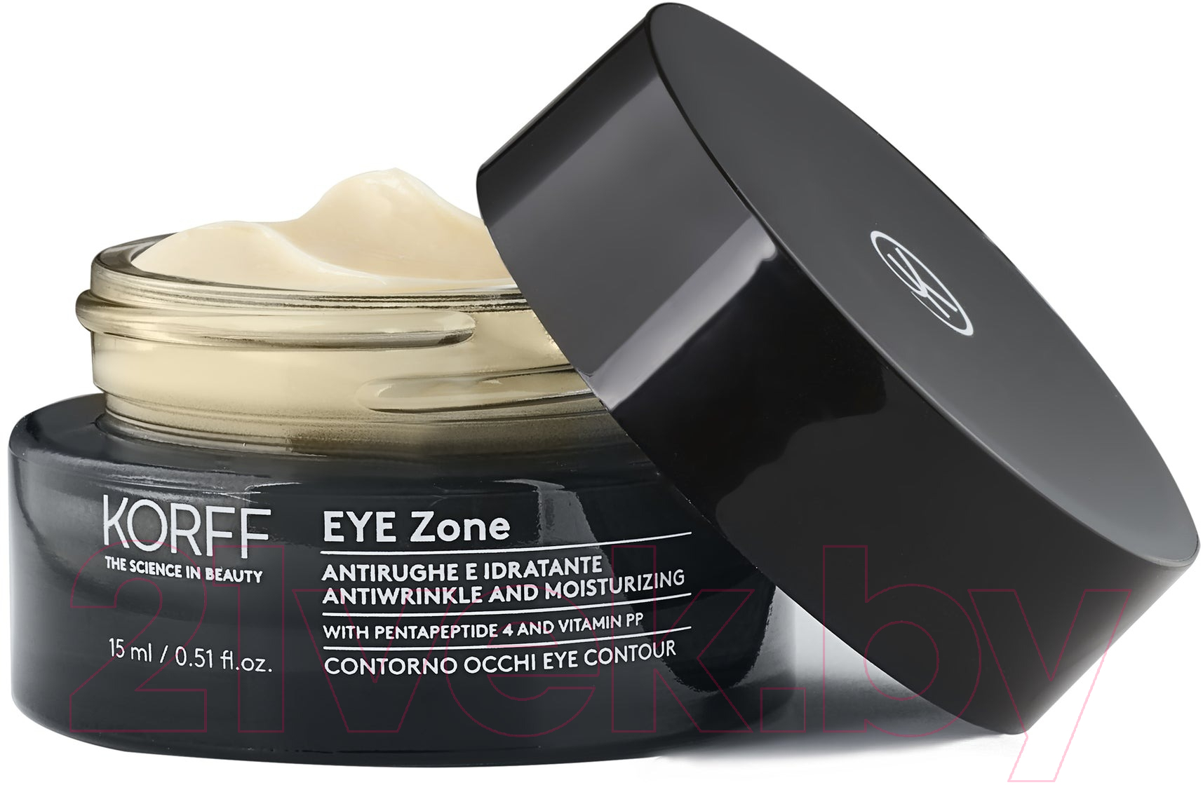 Крем для век KORFF Eye Zone Antiwrinkle And Moisturizing Eye Contour (15мл) — фото 2