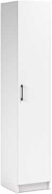 Шкаф-пенал Империал Чикаго Вайт 1 дверь (белый)