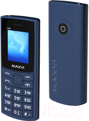 Мобильный телефон Maxvi С40 (синий)