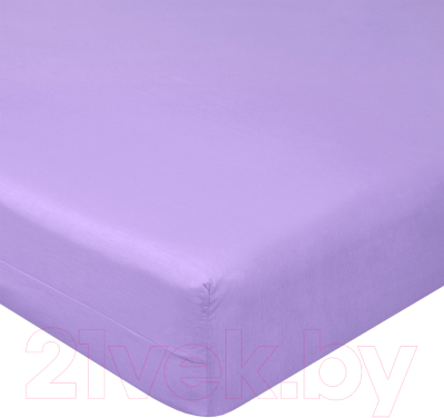 Простыня АртПостель Византия фиолетовая на резинке 946 (200x200)