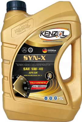 Моторное масло Kenzol Syn-X 5W40 SN (5л)