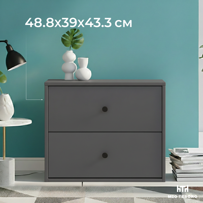 

Прикроватная тумба, Мини 2 ящика 2.07.03.050.2