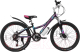 Велосипед Greenway 4930М 24 (15, черный/розовый) - 