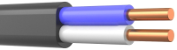 Кабель силовой Кабельмаш ВВГ-Пнг(А) 2x2.5 (N)-0.66 (10м) - 