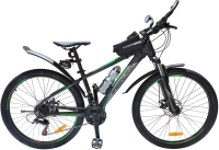 Велосипед GreenLand Everest 1.0 26 (16, черный/зеленый) - 