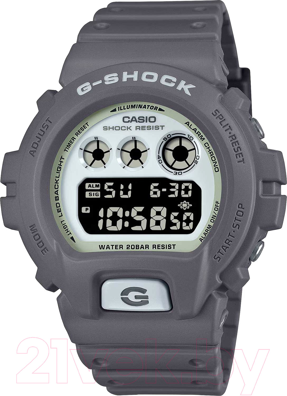 Часы наручные мужские Casio DW-6900HD-8E