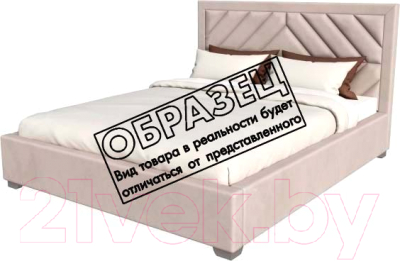 Двуспальная кровать Elmax Верона 160x200 Стационарное (Glory 14)
