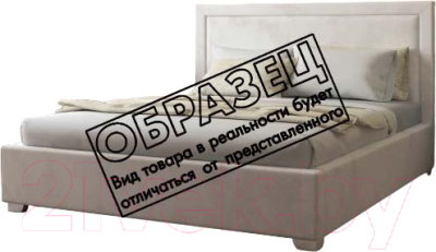 Двуспальная кровать Elmax Альба 160x200 Стационарное (Glory 14)
