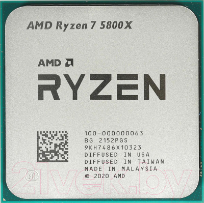 Изображение товара Процессор AMD Ryzen 7 5800X OEM