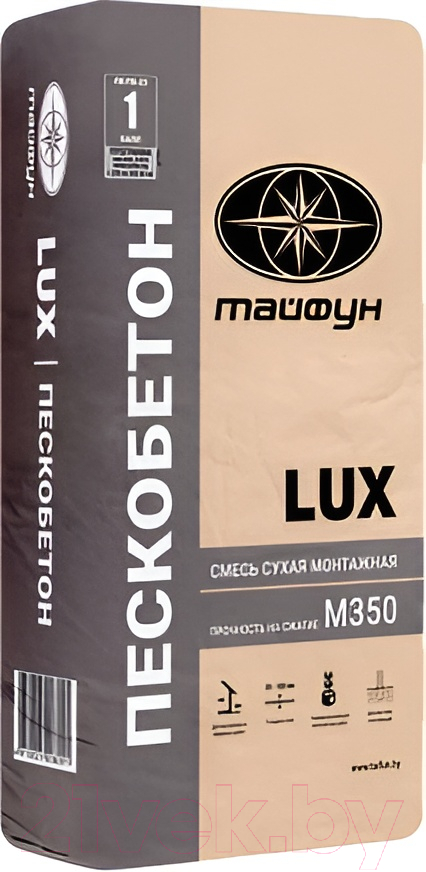 Монтажная смесь Тайфун Lux Пескобетон (25кг)