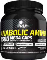 Комплексные аминокислоты Olimp Sport Nutrition Anabolic Amino 5500 Mega Caps (180 капсул) - 