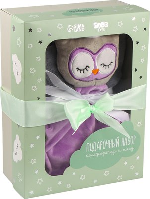 Подарочный набор Крошка Я Сова Комфортер+плед / 10654621 - 