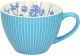 Чашка Andrea Fontebasso Milk & Coffee Breakfast Time / NL614C82860 (синий) - 