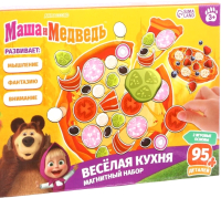 Развивающая игра Маша и медведь Веселая кухня Магнитная / 10083373 - 