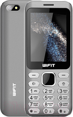 Мобильный телефон Wifit Wiphone F2 WIF-WF008DKGR (темно-серый)