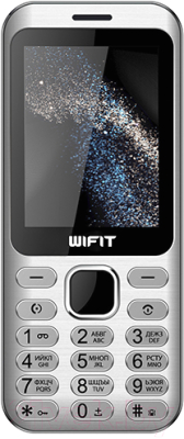 Мобильный телефон Wifit Wiphone F2 WIF-WF008SI (серебристый)