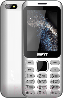 Мобильный телефон Wifit Wiphone F2 WIF-WF008SI (серебристый)