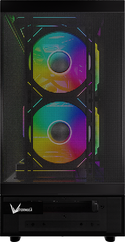 Корпус для компьютера Formula Crystal Z8 Floe (черный) — фото 4