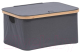 Корзина для белья Smart Solutions Neat Low SS0000155 (серый) - 