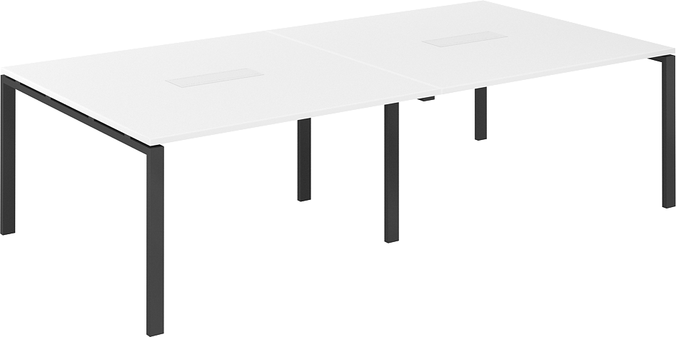 Комплект письменных столов Norden 320x163.8x75 / SG.276.WH.63.AN (антрацит/белый)