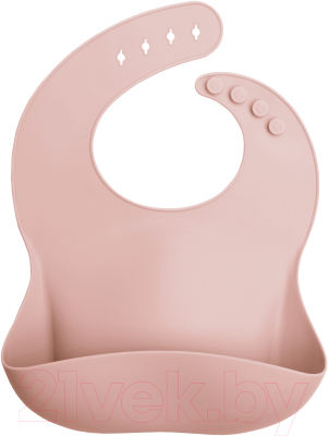 Нагрудник детский Beola baby HB-03 (розовый)