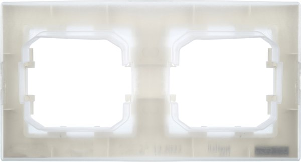 Рамка для выключателя IEK Brite BR-M22-44-K36 (жемчуг)