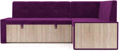 Уголок кухонный мягкий Mebel-Ars Таллин 191x83x121 (фиолетовый)