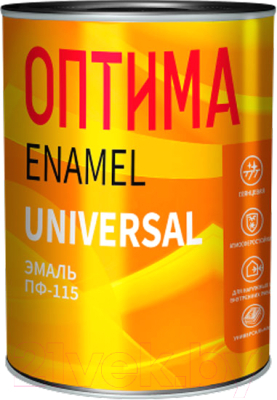 Эмаль Оптима ПФ-115 (2.6кг, сиреневый)