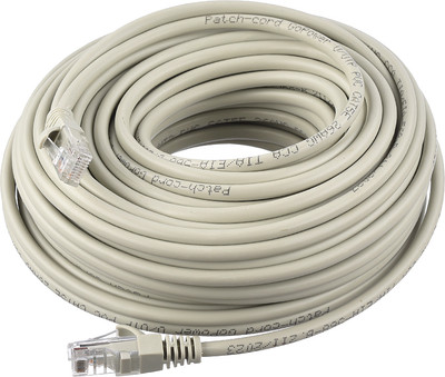 Кабель GoPower 00-00029039 (20м, серый) -