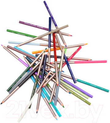 Изображение товара Набор цветных карандашей Малевичъ GrafArt Pro / 194139 (6шт, винный 139)