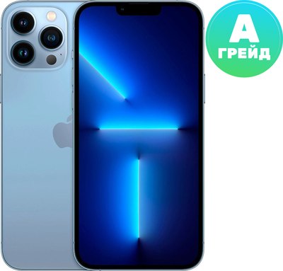 Смартфон восстановленный Apple iPhone 13 Pro Max 128GB Flip Грейд A (Sierra Blue) - 