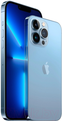 Смартфон восстановленный Apple iPhone 13 Pro Max 128GB Flip Грейд A (Sierra Blue)