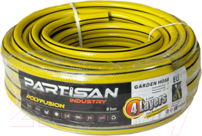 Шланг поливочный Partisan Polyfusion 3/4 / GHOSE-POLY-34L30PSN