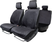 

Комплект чехлов для сидений, CUS-1015 BK/BK