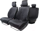Комплект чехлов для сидений Car Performance CUS-1015 BK/GY (5шт, черный/серый) - 