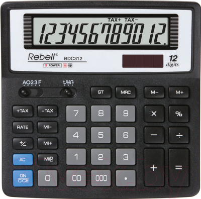 Калькулятор Rebell RE-BDC312