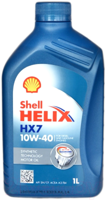 Моторное масло Shell Helix HX7 10W40 (1л)