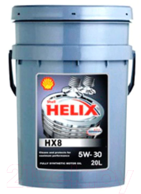 Моторное масло Shell Helix HX8 Synthetic 5W30 (20л)