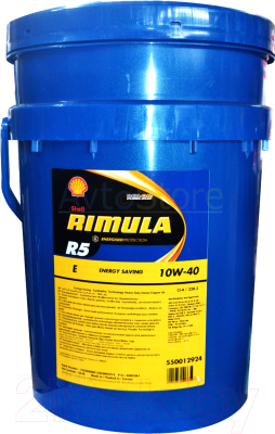 Моторное масло Shell Rimula R5 E 10W40 (20л)
