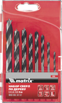 Набор сверл Matrix 70285